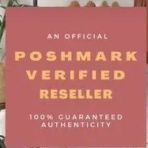 POSH LEVEL 2 AMBASSADOR- VERIFIED BY POSHMARK- AUTHENTICITY GUARANTEED-